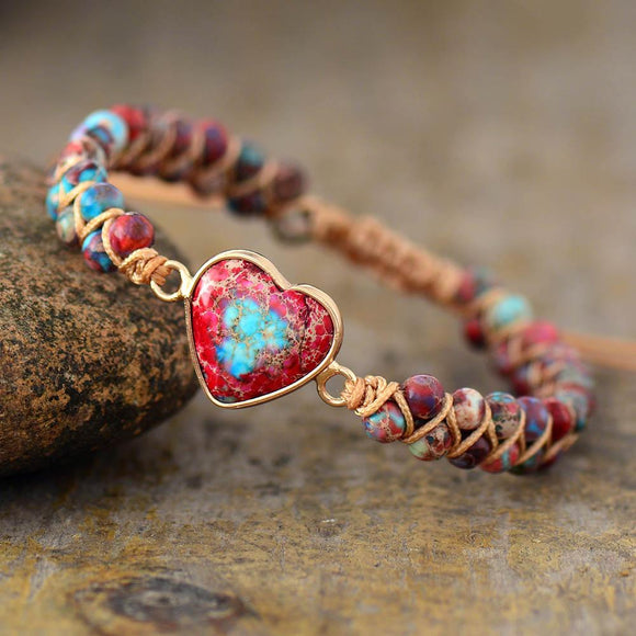 Heart of Fire Friendship Bracelet